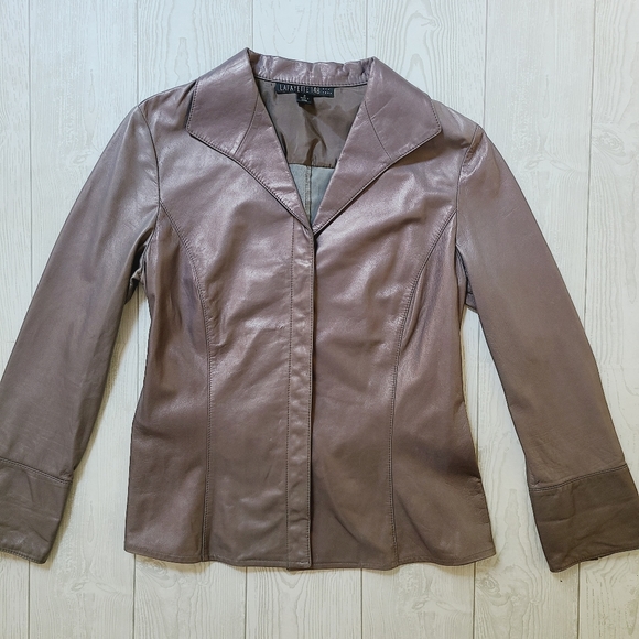 Lafayette 148 New York Jackets & Blazers - Lafayette 148 NY Lambskin Leather Jacket